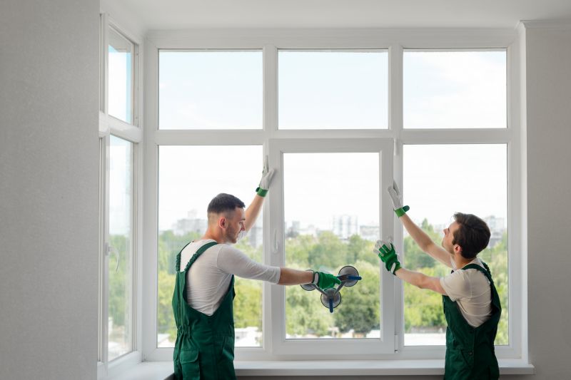Energy-Saving Windows on a Home